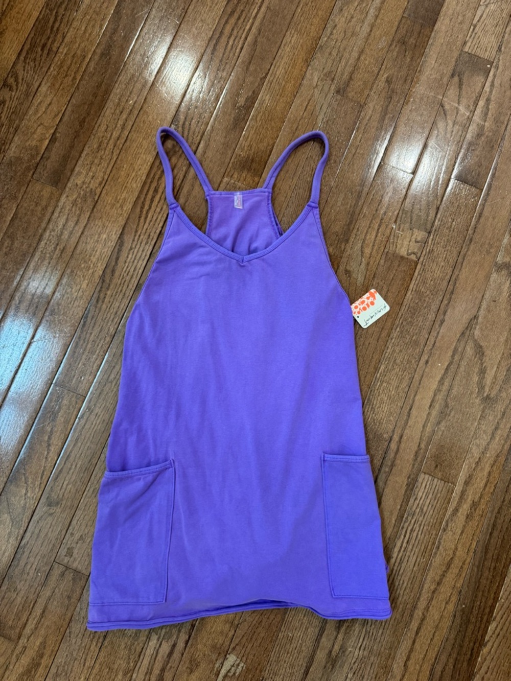 NEW Free People Hot Shot Mini Dress in Purple - Picture 3 of 8